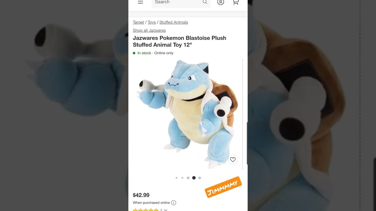 Target pokemon Blastoise 