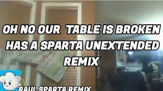 Celebrity (Meme) Oh No Our Table It's Broken - has a Sparta Unextended Remix Profile