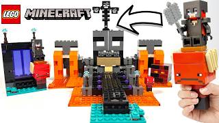 Lego Minecraft 21590 Wither Battle Wither Skeleton Mob Speed Build