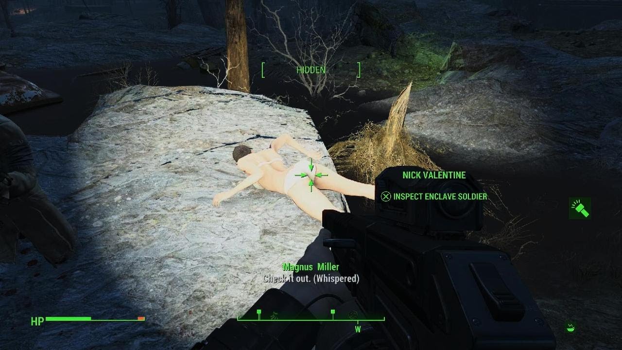 Fallout 4 has me sus doing things