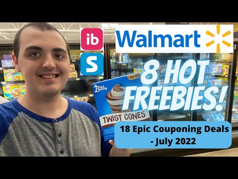 8 HOT FREEBIES AT WALMART! ~ 18 EPIC COUPONING DEALS! ~ JULY 2022