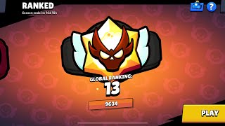 🔴ROAD TO #1 GLOBAL IN RANKED - Brawl Stars