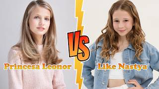 Princesa Leonor VS Nastya Transformation ★ From Baby To 2026