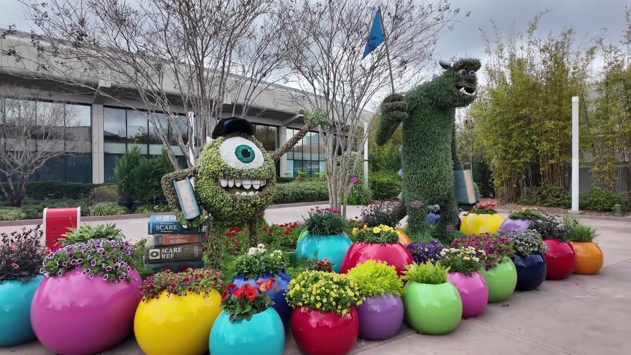 Opening Day! Epcot Flower & Garden Festival--Sights and Sounds!