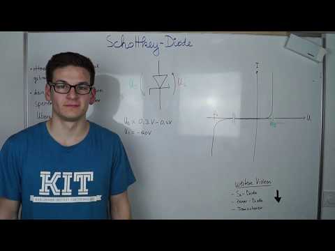 Video: Warum ist eine Schottky-Diode für die Hochfrequenzgleichrichtung nützlich?