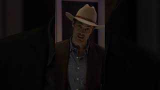 Raylan Confronts Drug Cartel Boss 😏 #Justified #Shorts