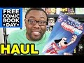 FREE COMIC BOOK DAY HAUL - Archie, TMNT, Marvel, DC... UNDERDOG??