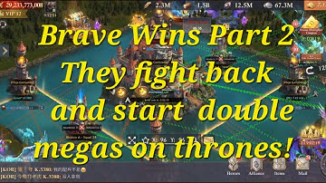 King of Avalon Brave Wins | Fredy & Empres  Sarah Start to reset thrones | DB7 Gameplay| Part 2