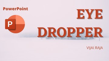 How to Use Eye Dropper Tool in PowerPoint