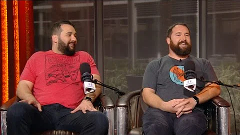 Matt Kalil & Ryan Kalil of The Carolina Panthers J...