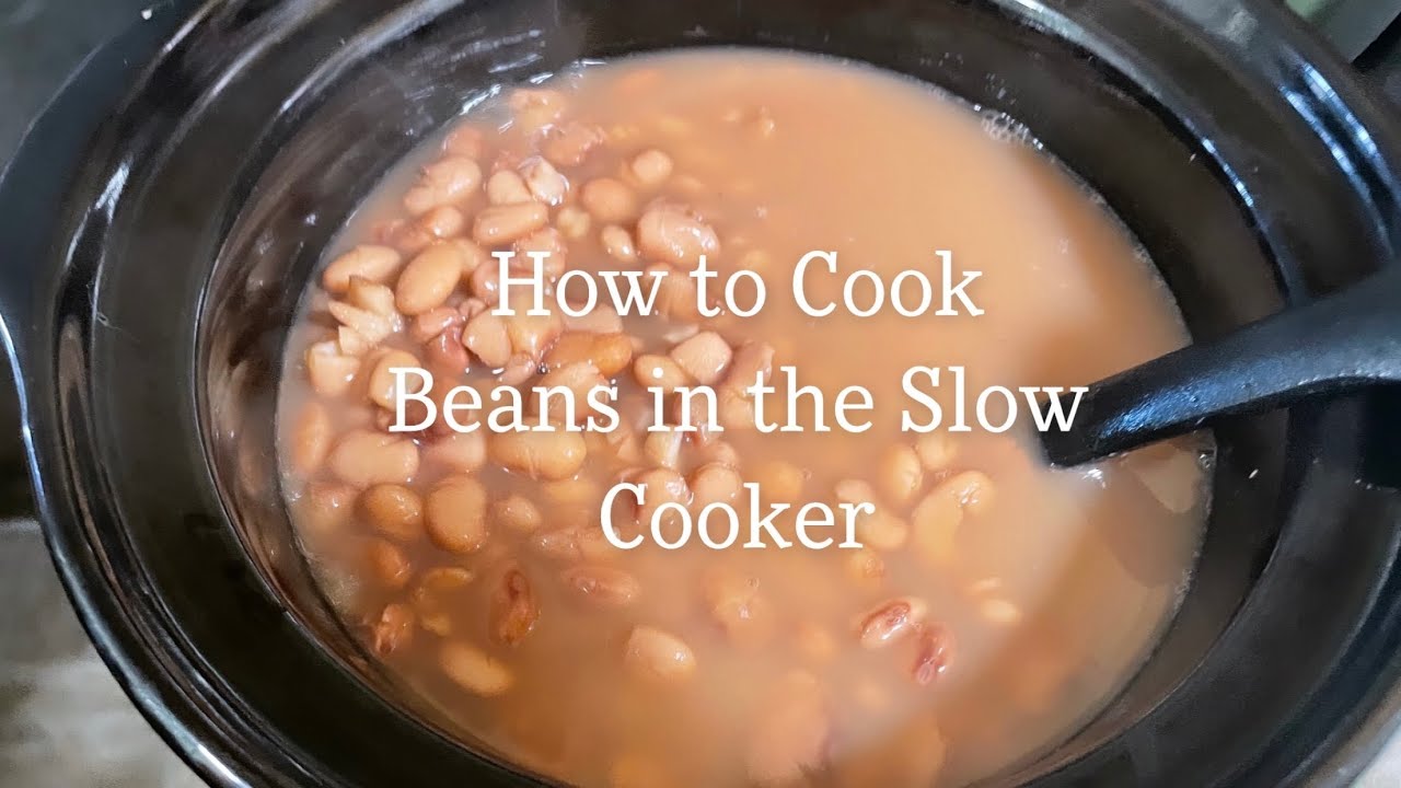 HOW TO COOK BEANS IN THE SLOW COOKER WITHOUT SOAKING THEM CROCKPOT HOW TO COOK BEANS IN THE SLOW COOKER WITHOUT SOAKING THEM CROCKPOT