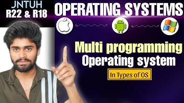 Multi programming Operating system | JNTUH OS unit 1 | Btech os classes | codingfataka