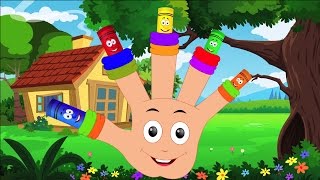 borboleta dedo Família | berçário rimas | Dedo canção | Rhymes For Kids | Butterfly Finger Family