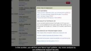 LexisPSL - Accessing The News Section