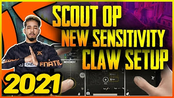 (2021)🔥🔥NEW SCOUT BEST SENSITIVITY+SETTINGS NEW CONTROL | PUBG MOBILE