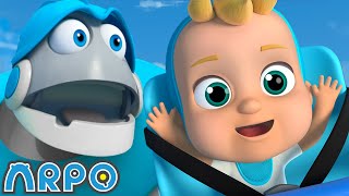 ARPO and Baby Daniel Flying Race! | 2 HOURS OF ARPO! | Funny Robot Cartoons for Kids! by ARPO The Robot 41,507 views 13 days ago 2 hours