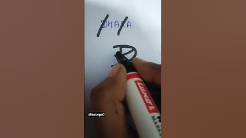 DHARA Name design creation @MissLogoC comment your name for design #logodesign #shortvideos #names