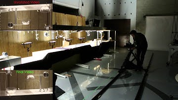 The Filming of Isaac Newton vs Rube Goldberg