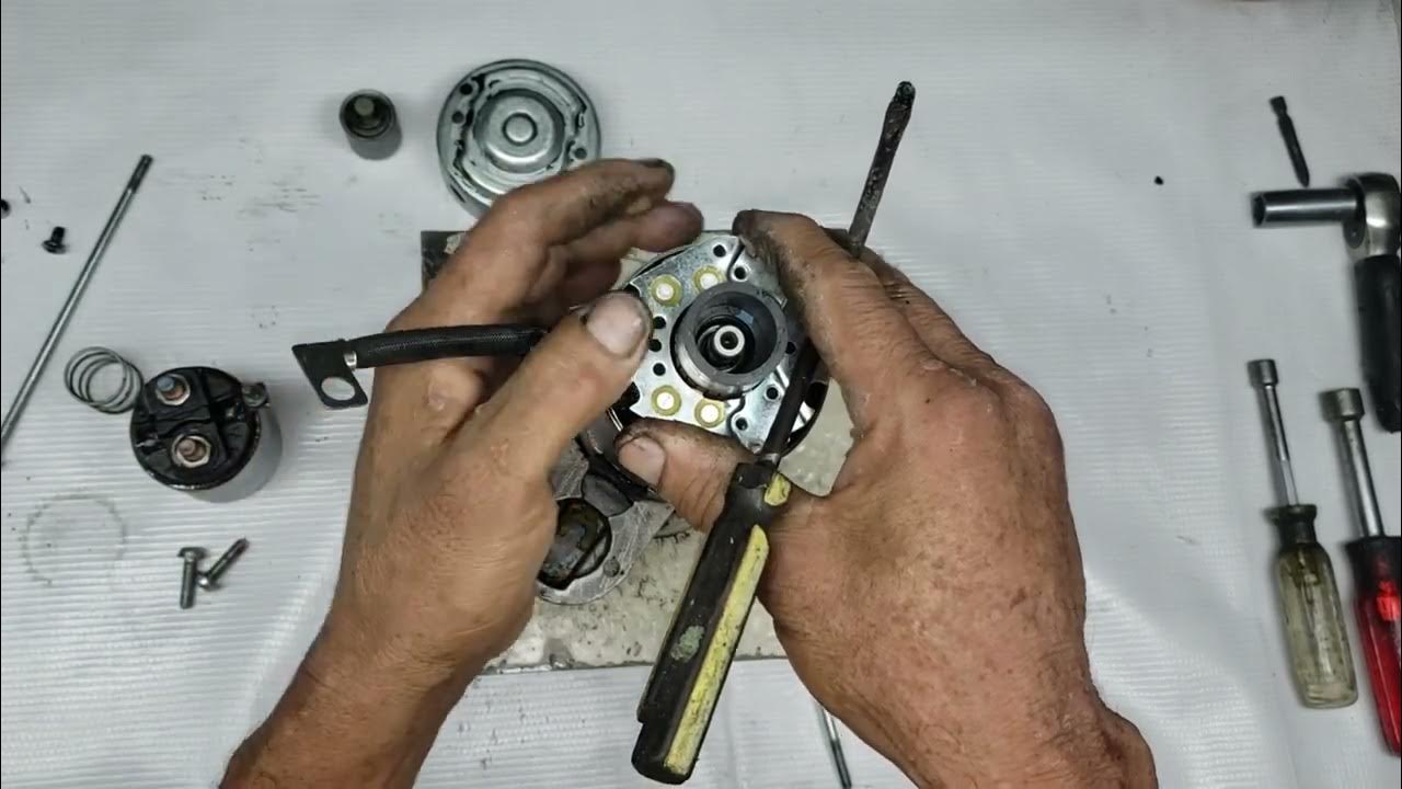 MOTOR DE ARRANQUE DE JEEP CHEROKEE COMO REPARARLA VARIOS MODELOS MUY