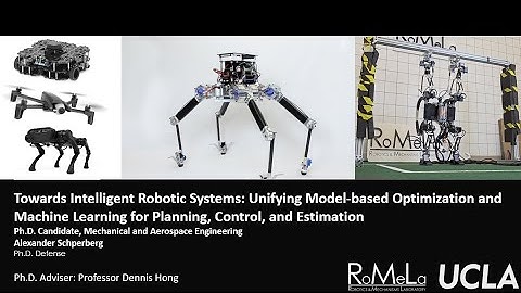 PhD Defense - Alexander Schperberg - Unifying Model-based Optimization and Machine Learning