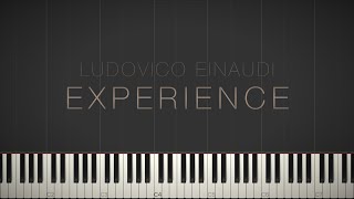 Experience - Ludovico Einaudi \\\\ Synthesia Piano Tutorial