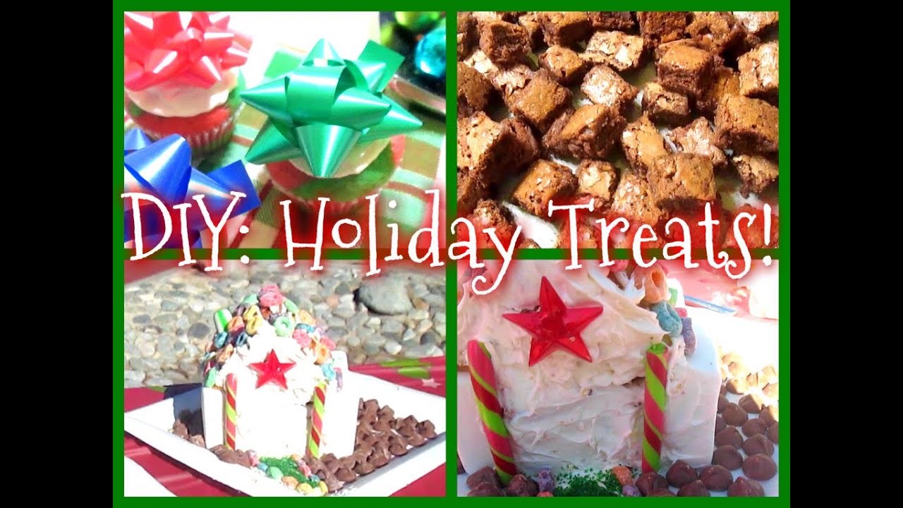 D I Y| Easy Cute Holiday Treats!!