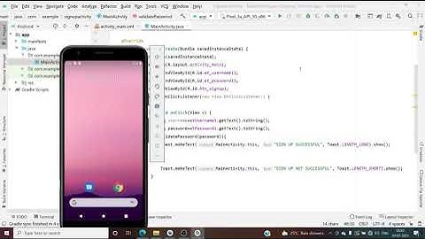 Mobile Application Development | 18CSMP68 | Session 10 | Experiment 3 | Login Activity App