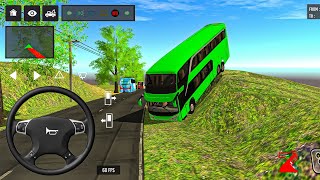 🚍🔥 NEW EURO COACH BUS MOD UPDATE! 😱 | CRAZY BUS ACCIDENT | BUS SIMULATOR INDONESIA || #bussid  screenshot 1