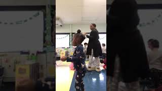 Little Girl Shows Off Dance Moves After Being Eliminated From Musical Chairs