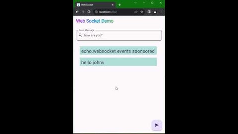 Web Socket Shots #flutter #websocket #shorts #shortsvideo #dart