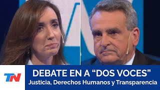 DEBATE DE LOS CANDIDATOS A VICEPRESIDENTE I Tema: "Justicia, Derechos Humanos y Transparencia"