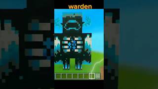 Minecraft warden build 🥶 #minecraft #viralshort #gaming