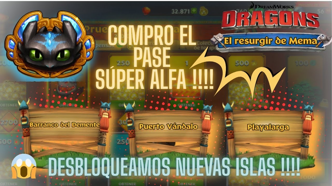 Compro el PASE SUPER PREMIUM ALFA !!!!😜😜Y CONSIGO UN NUEVO DRAGON EXCLUSIVO