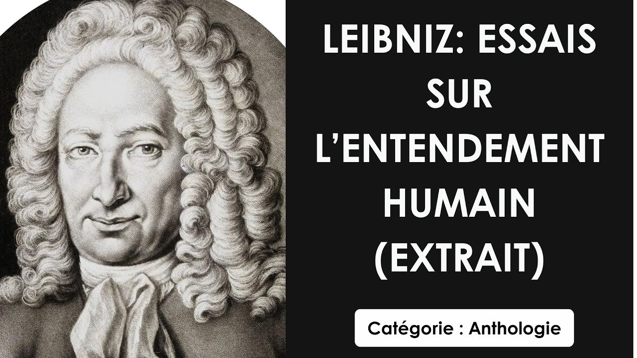 Leibniz: Essais sur l'entendement humain (extrait) - YouTube
