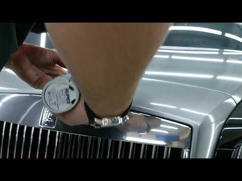 Polishing - spirit of the ecstasy. Rolls royce. Detailing garage - დიტეილინგ გარაჟი