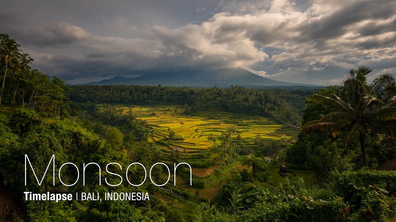 Bali -  MONSOON - timelapse