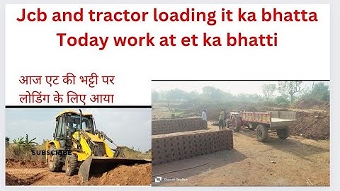 Jcb machine mud working I make bhatta bricks mud @Jcbwork837
