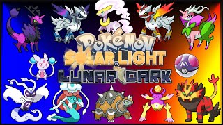 ALL LEGENDARY LOCATIONS! - Pokemon Solar Light & Lunar Dark - YouTube