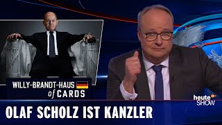 Machtwechsel nach 16 Jahren: Scholz beerbt Merkel | heute-show vom 10.12.2021