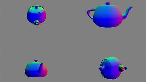 Lab 1.3 Viewing _Viewport Teapots