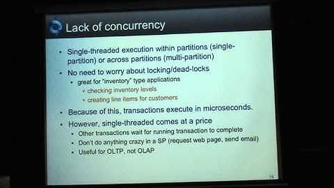 VoltDB for SQL Developers by Tim Callaghan at the Sept 2010 Boston MySQL User Group