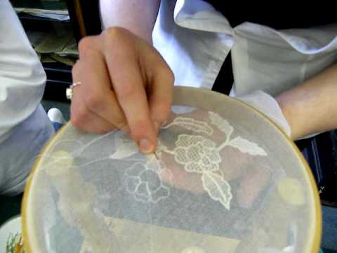 Limerick Lace Demonstration by Sandra Finnegan