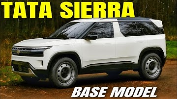Tata Sierra Base Model Review - Reality Check! | Tata Sierra Smart Plus | Sierra Base Model Features