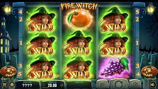 FIRE WITCH 🔥 WILD FULLSCREEN?! 🔥 BIG WIN 🔥 BET 20KČ 🔥