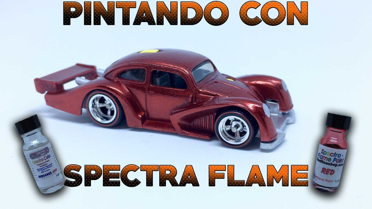 Pintando un Hotwheels con Spectraflame YouTube