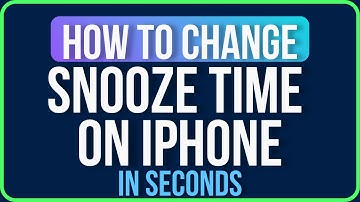 How to Change Snooze Time on iPhone 2025 (Easy Tutorial)
