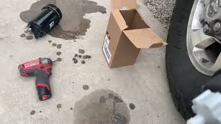 Changing fuel filter on 2007 Dodge ram Cummins 6.7 L 6 7 Cummins Fuel Filter Change Dodge Ram 2500 3500