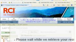New Last Call RCI Demo on How Timeshare Onwers Can Use RCI for Very Cheap Vacations