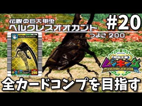 甲虫王者ムシキング】全カードコンプリートを目指す！【グレイ