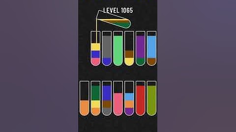water sort puzzle - level 1065